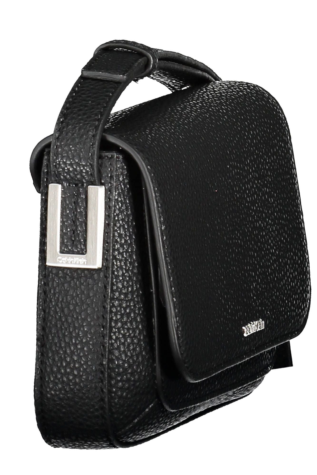 Black Polyester Handbag