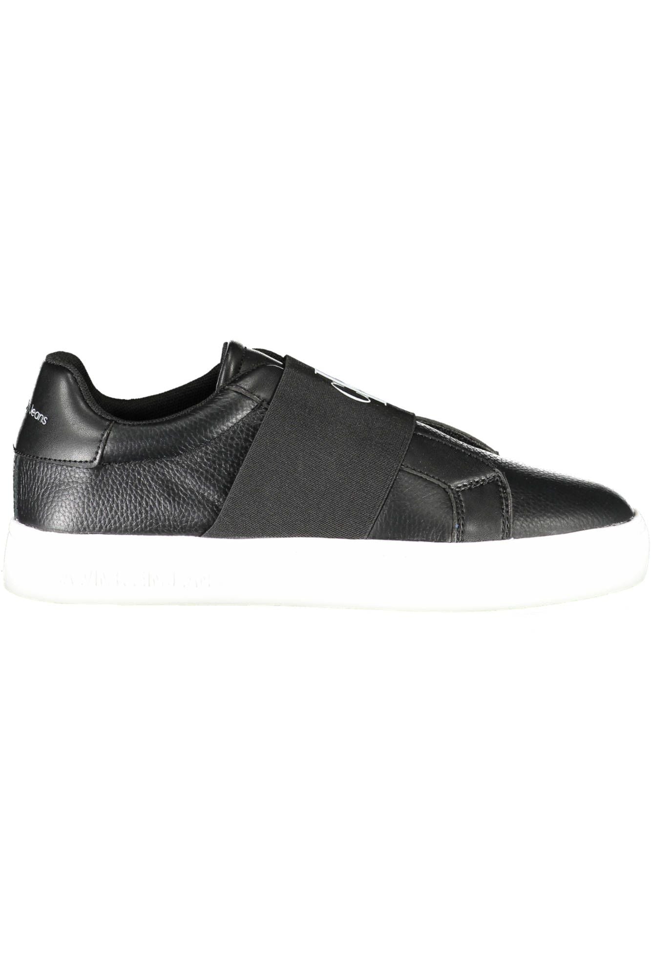 Black Polyester Sneaker