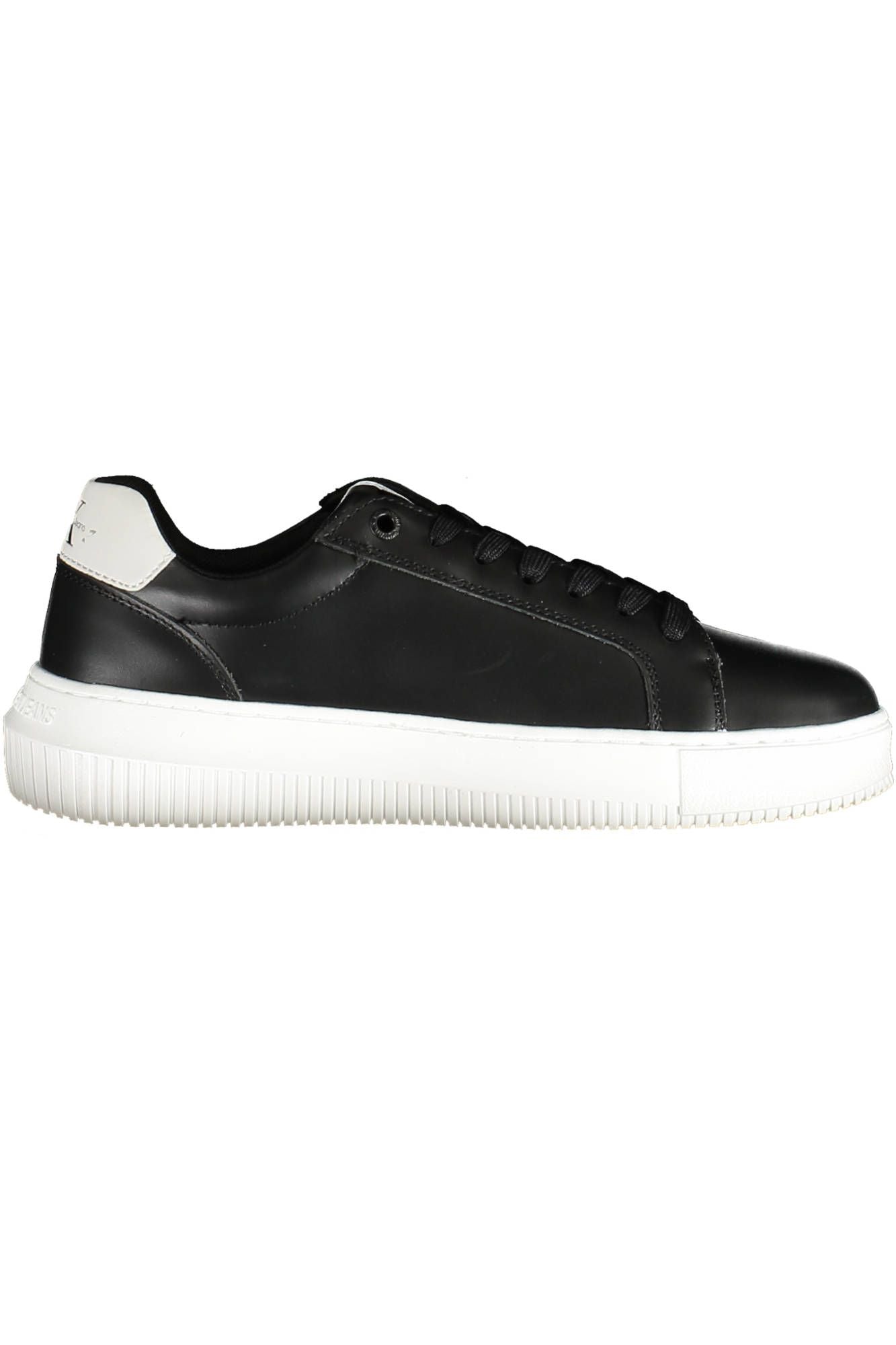 Black Polyester Sneaker