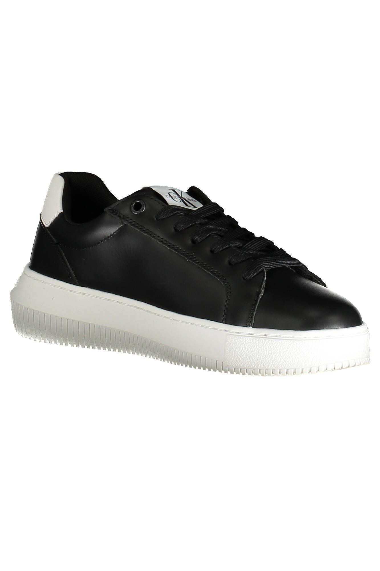 Black Polyester Sneaker