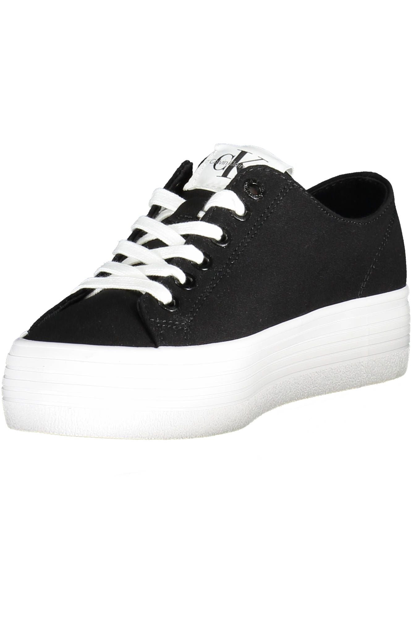 Black Cotton Sneaker