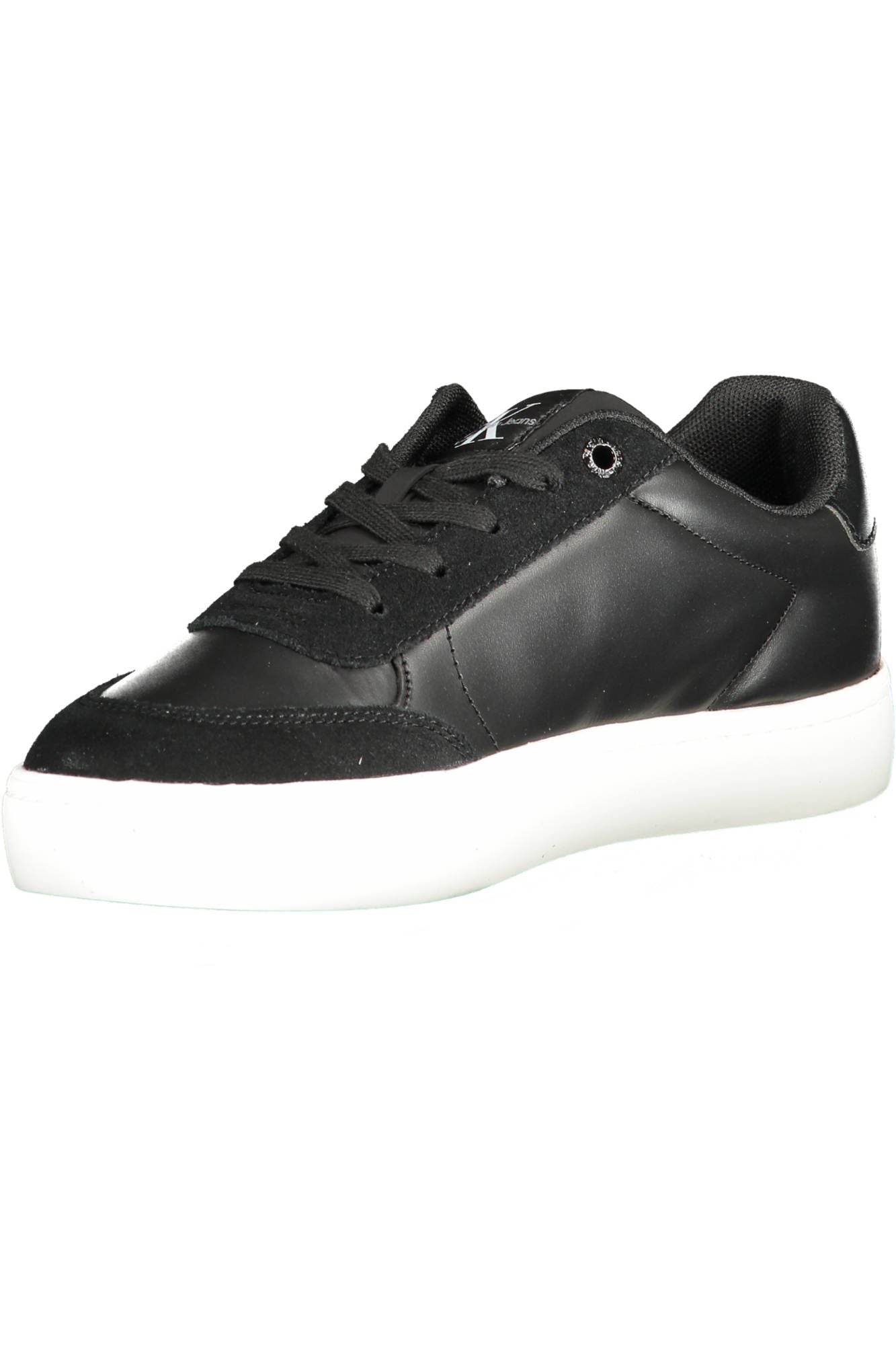 Black Polyester Sneaker