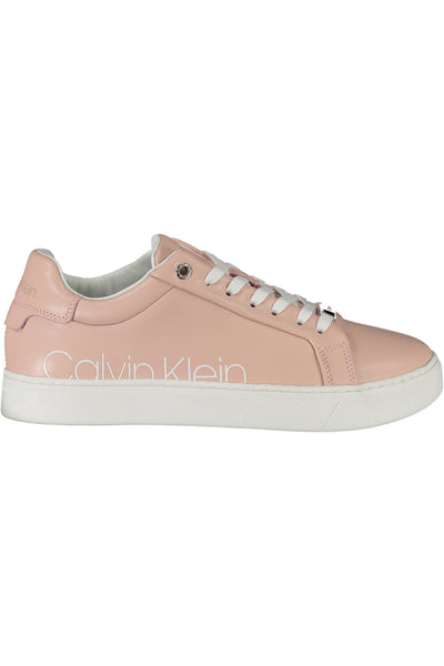 Pink Polyester Sneaker