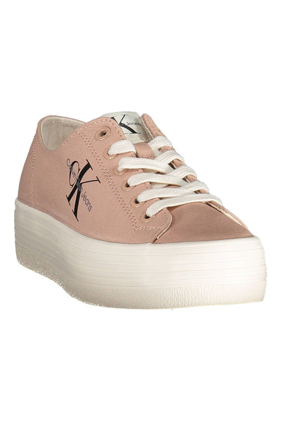 Pink Cotton Sneaker