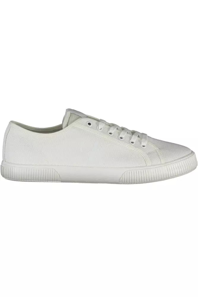 White Cotton Sneaker