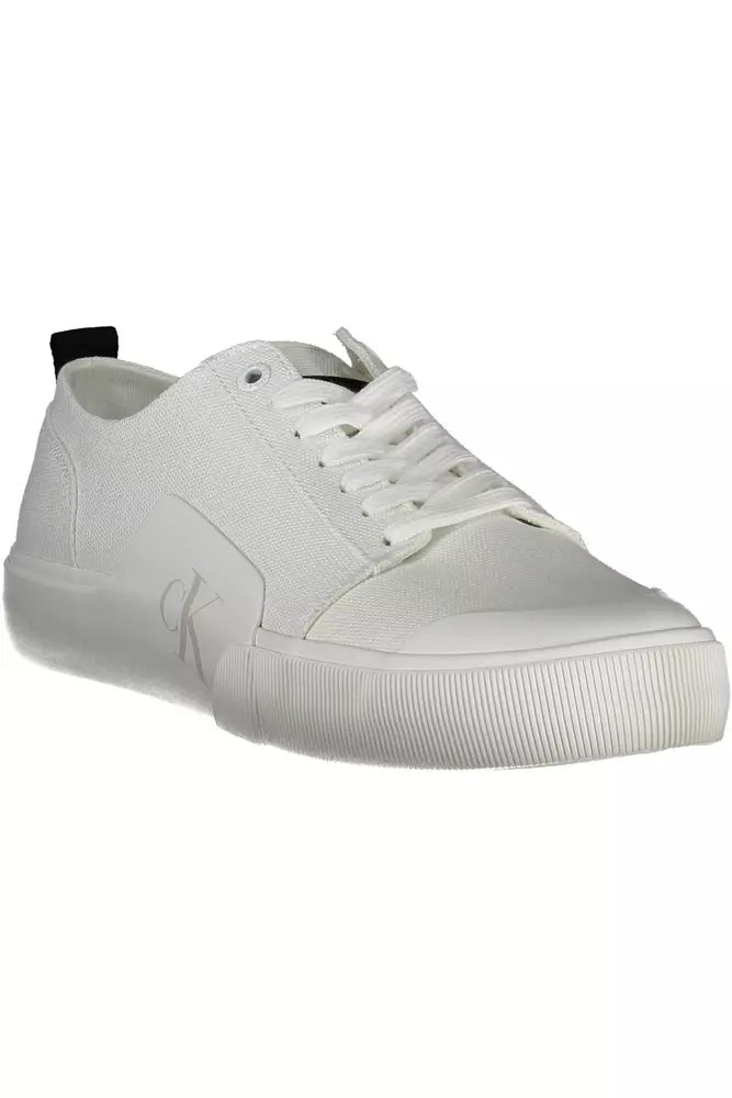 White Cotton Sneaker