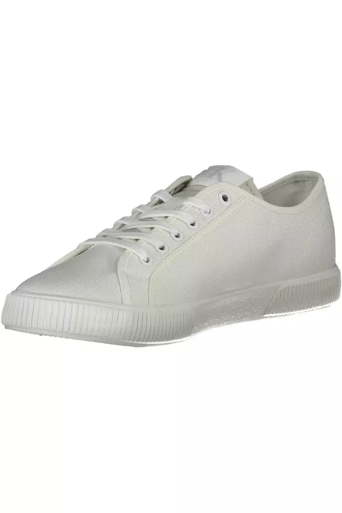 White Cotton Sneaker