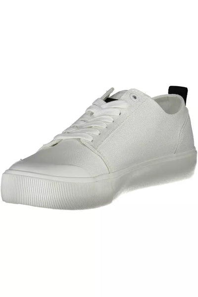 White Cotton Sneaker