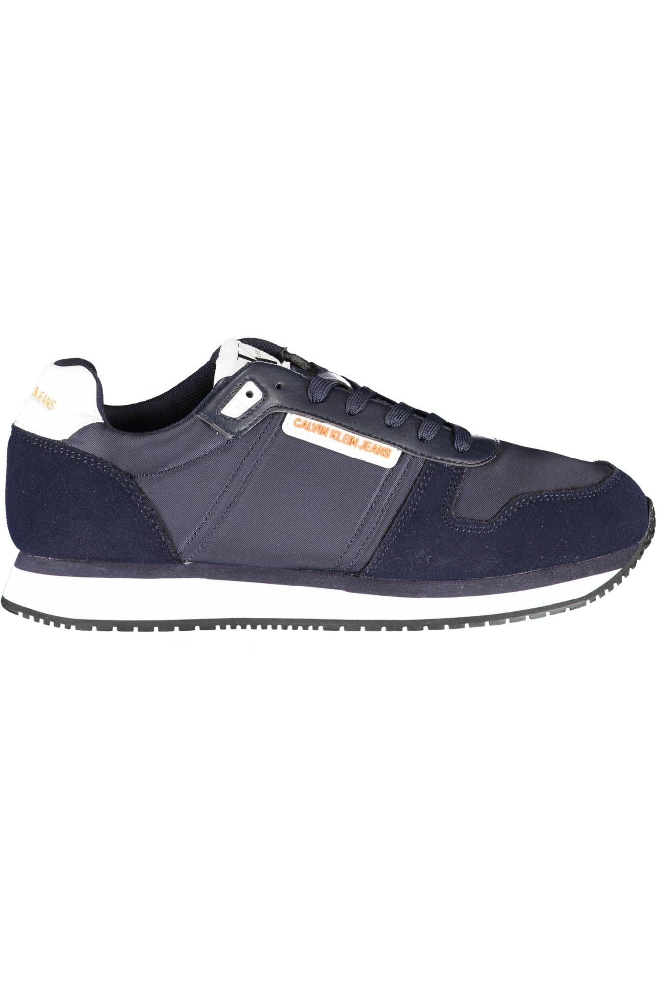 Blue Polyester Sneaker