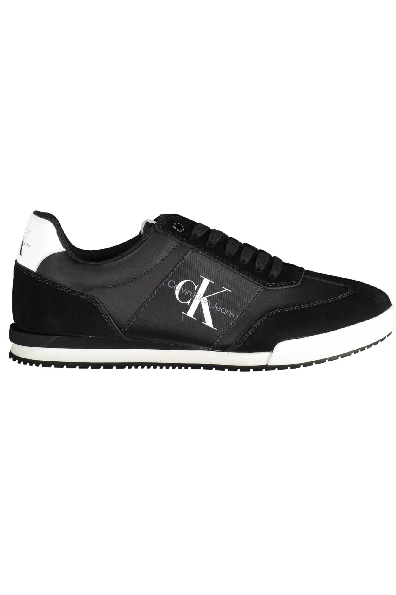 Black Polyester Sneaker