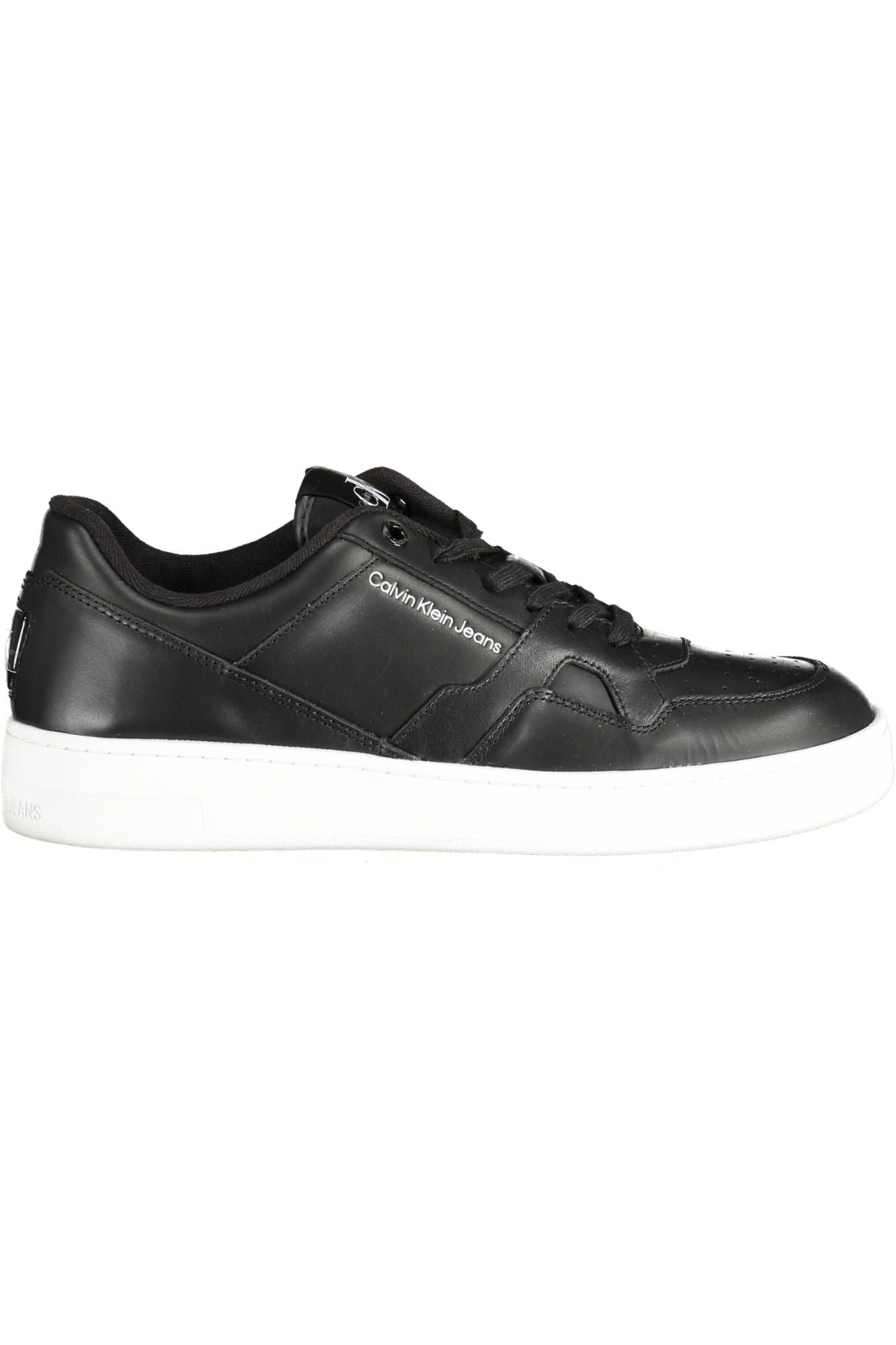 Black Polyester Sneaker