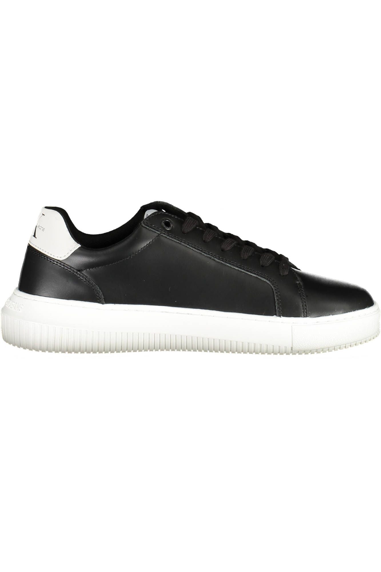 Black Polyester Sneaker