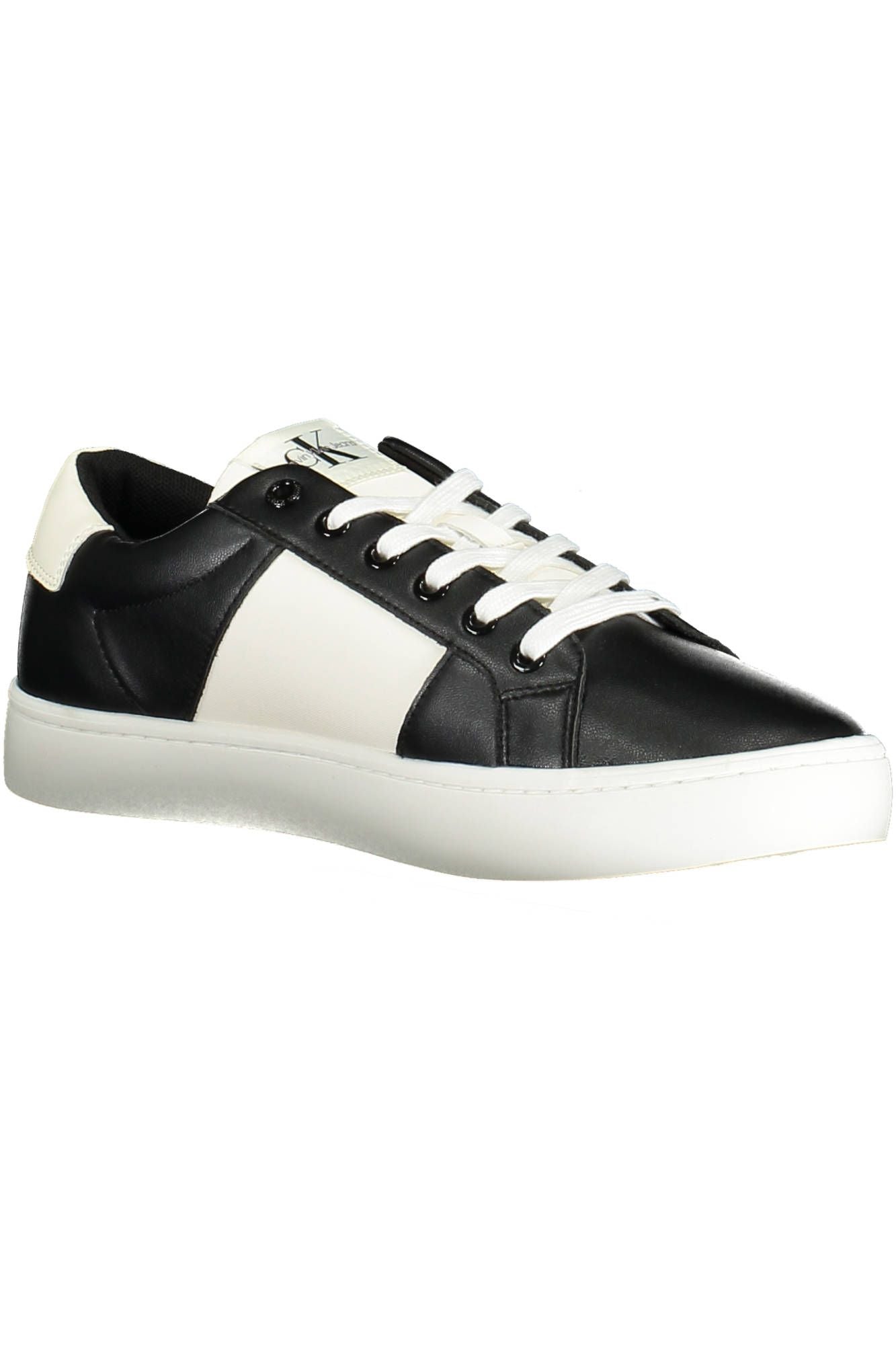 Black Polyester Sneaker