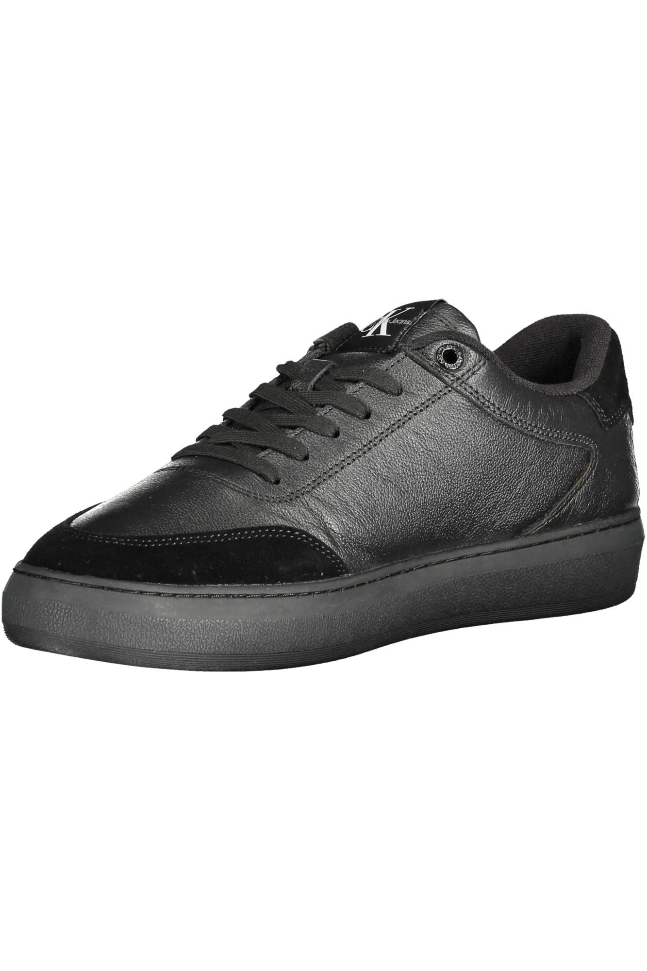 Black Polyester Sneaker