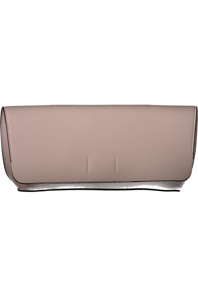 Pink Polyurethane Handbag