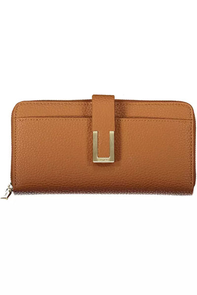 Brown Polyester Wallet