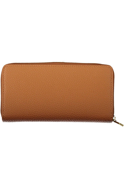 Brown Polyester Wallet