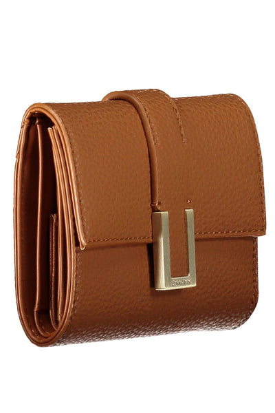 Brown Polyester Wallet