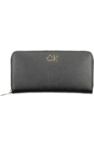 Black Polyurethane Wallet