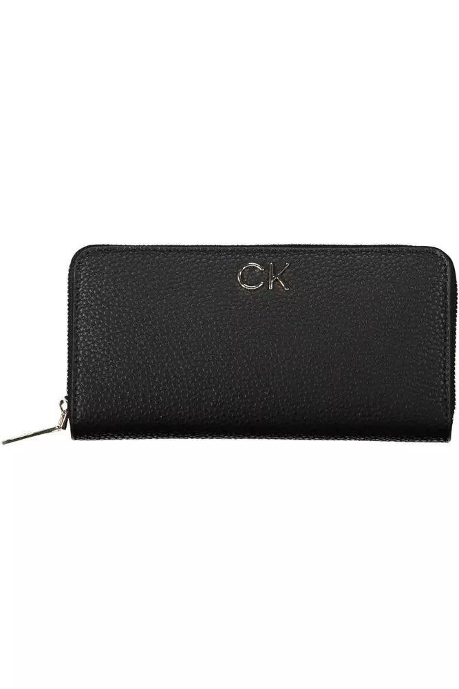 Black Polyester Wallet