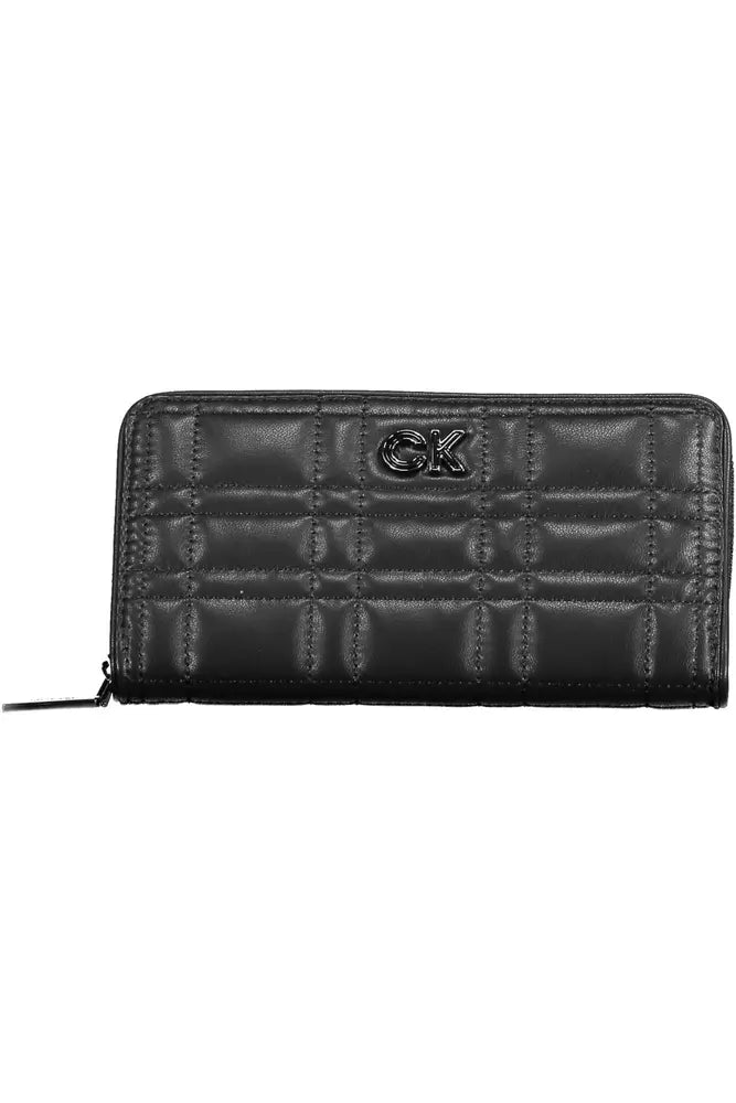 Black Polyester Wallet