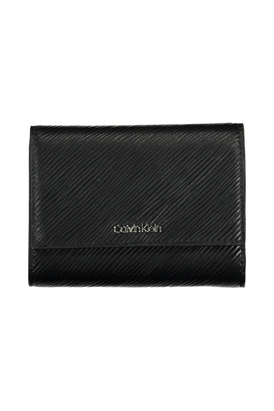 Black Polyurethane Wallet