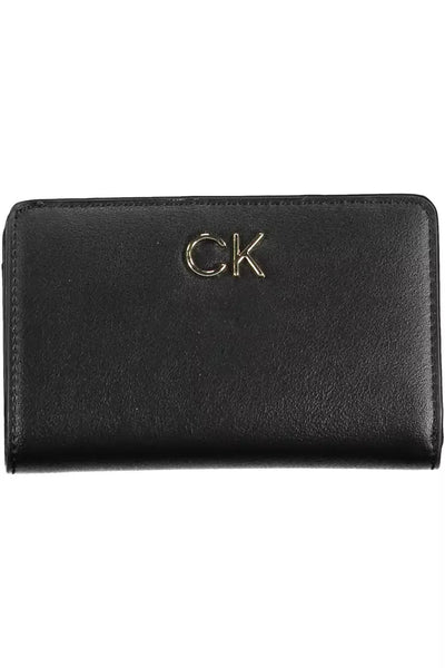 Black Polyester Wallet