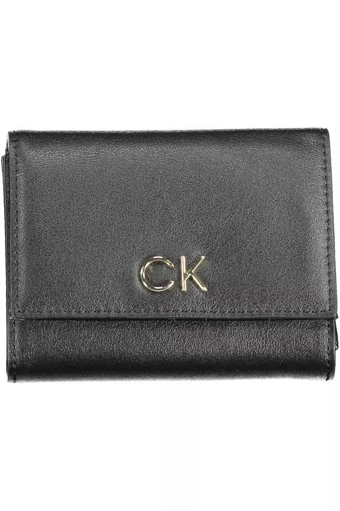 Black Polyester Wallet