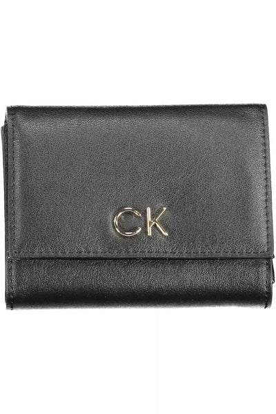 Black Polyester Wallet