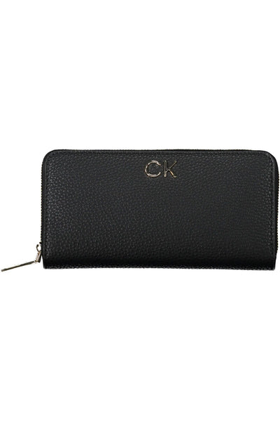 Black Polyester Wallet