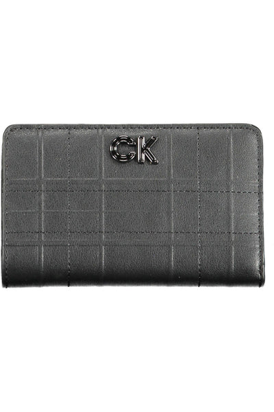 Black Polyurethane Wallet