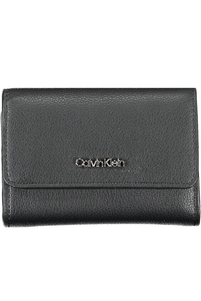 Black Polyurethane Wallet