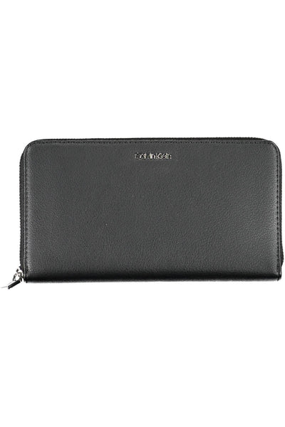 Black Polyurethane Wallet