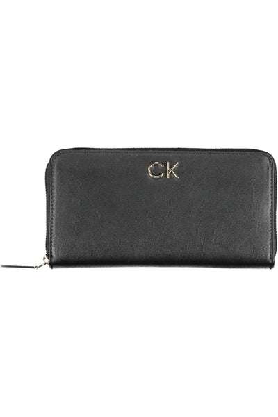 Black Polyurethane Wallet