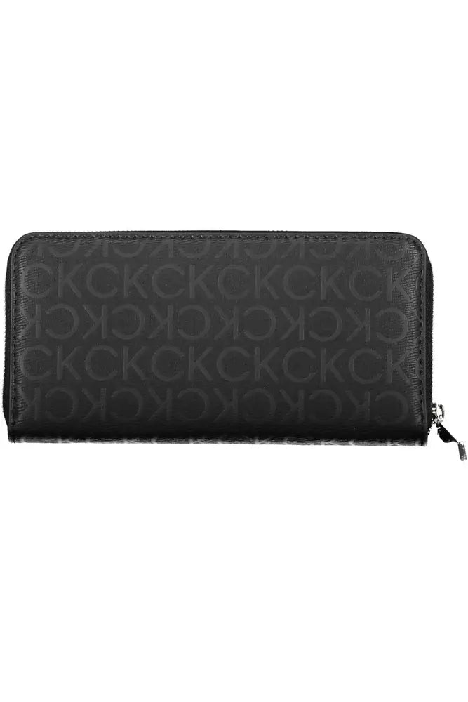 Black Polyester Wallet