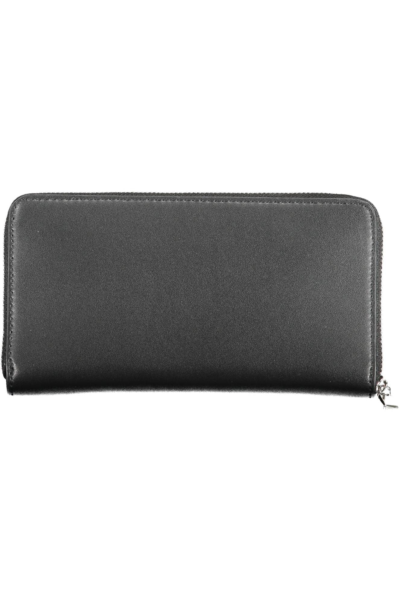 Black Polyurethane Wallet