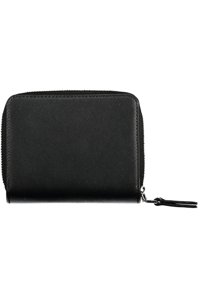 Black Polyurethane Wallet