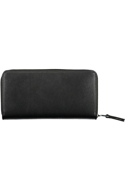 Black Polyurethane Wallet