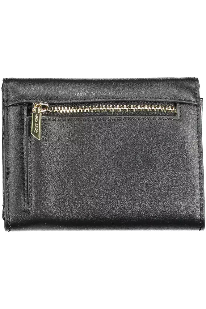 Black Polyester Wallet