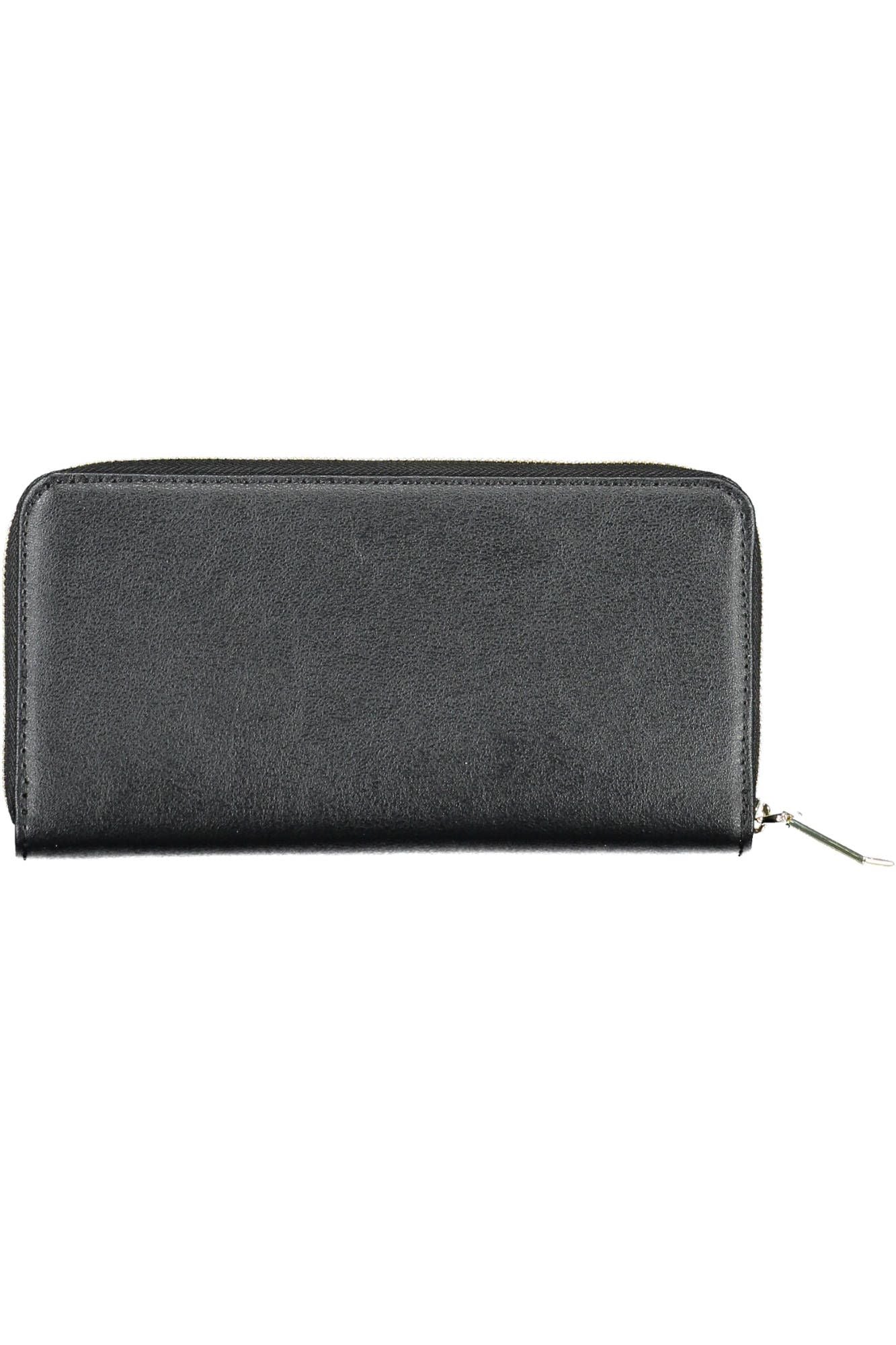 Black Polyester Wallet