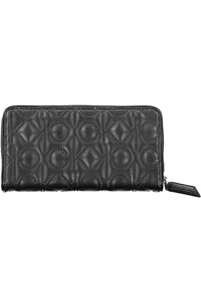 Black Polyurethane Wallet