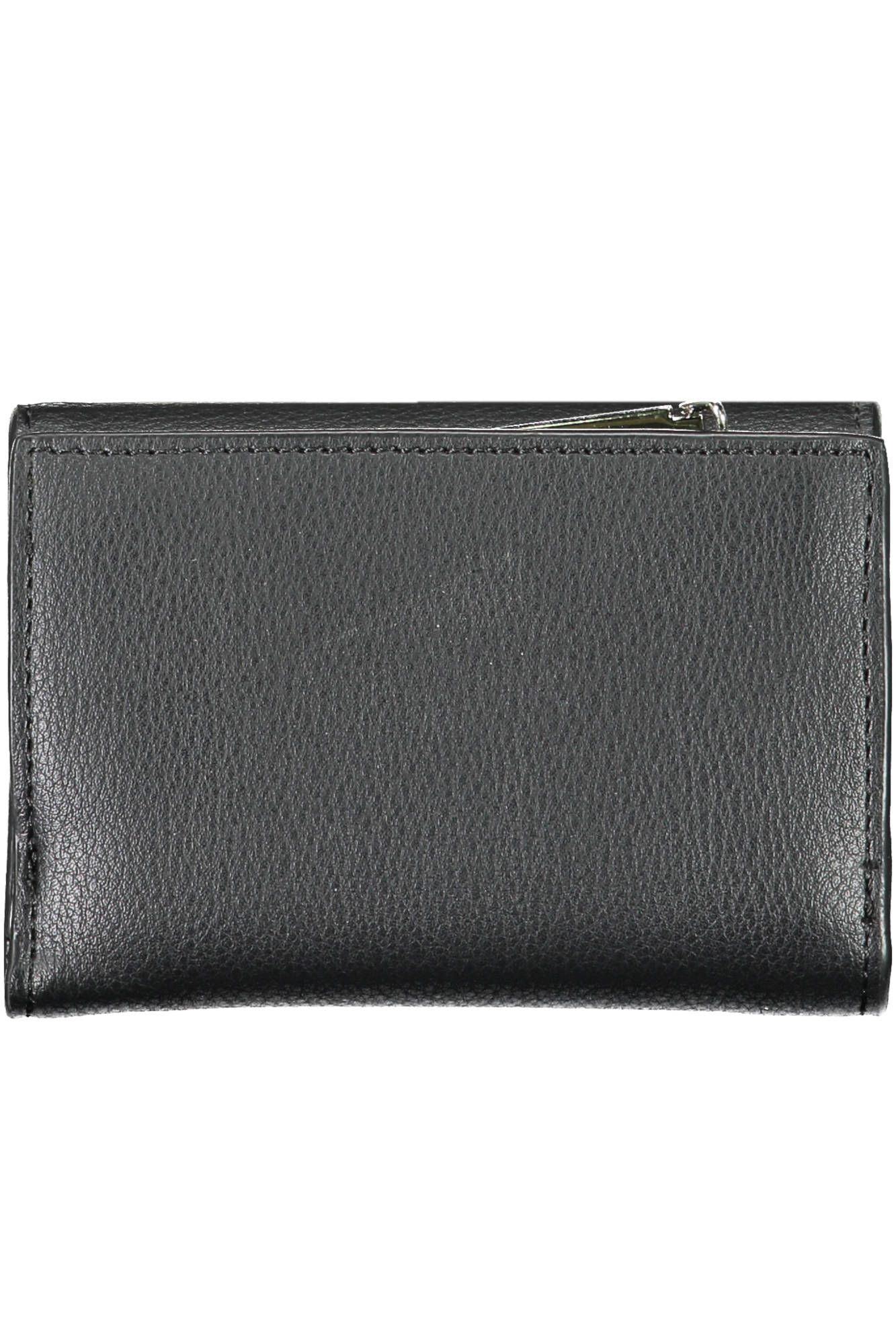 Black Polyurethane Wallet