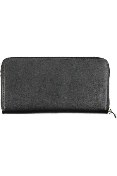 Black Polyurethane Wallet