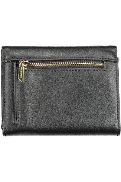 Black Polyester Wallet