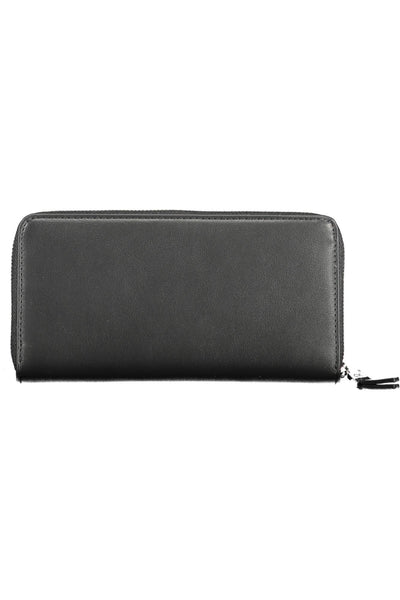 Black Polyurethane Wallet