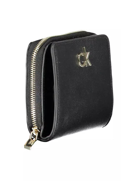 Black Polyester Wallet