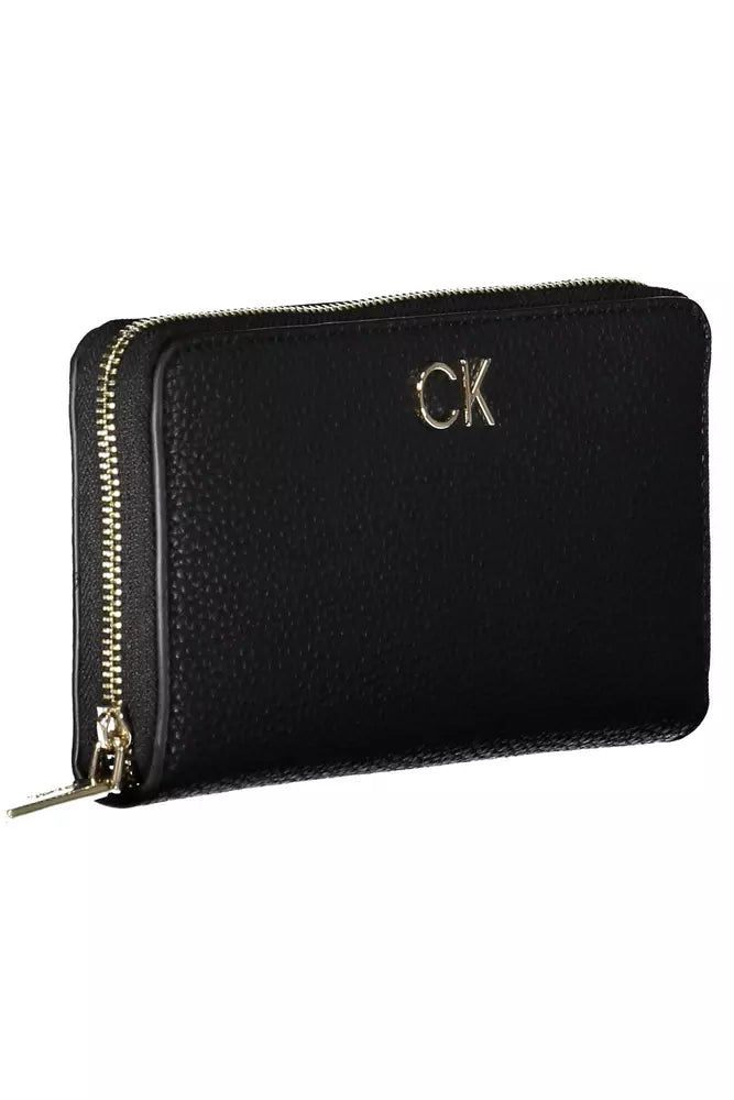 Black Polyester Wallet