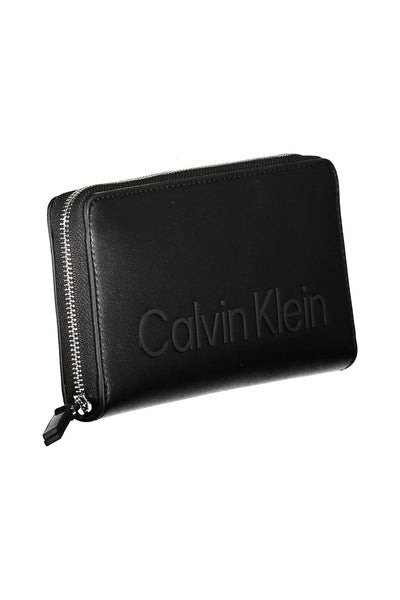 Black Polyurethane Wallet