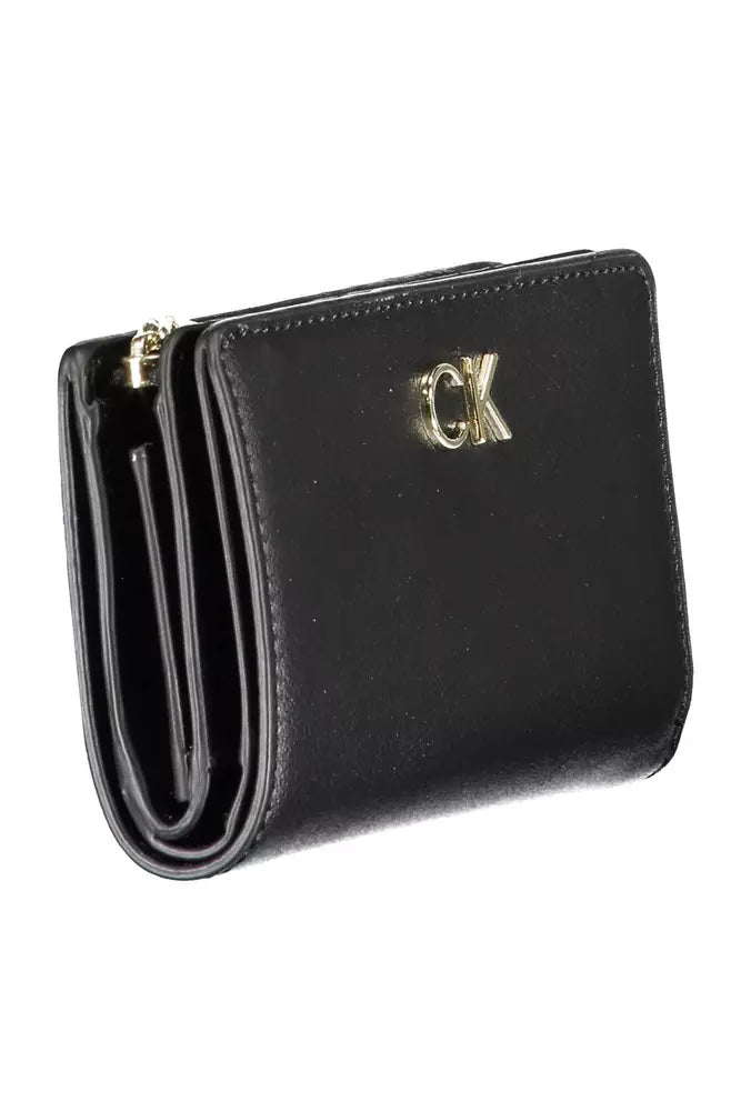 Black Polyester Wallet