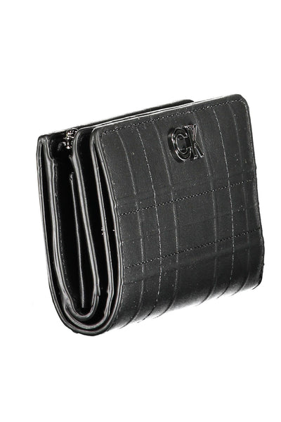 Black Polyurethane Wallet